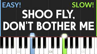 Shoo Fly, Dont Bother Me | EASY Piano Tutorial