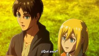Mikasa se pone celosa   Shingeki no Kyojin Season 3   Capitulo 11 Sub Español