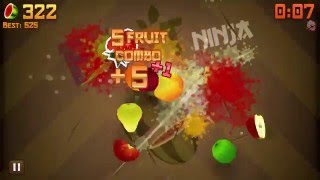 Let's Play - Fruit Ninja (Part 11 - Sakura Slicer) screenshot 3