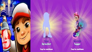 Unlocked Spraybot And Tagger Board In Subway Surfers Chicago 2023