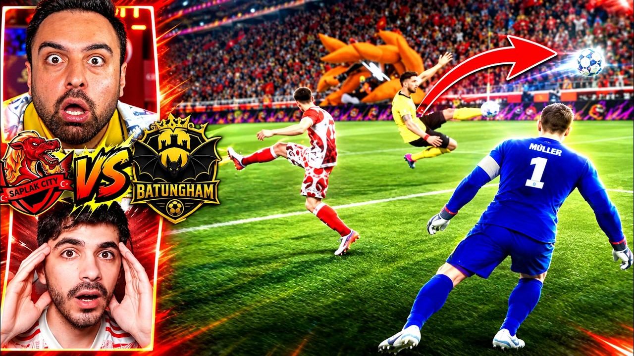 SUAREZ 0 DAN EFSANE RÖVAŞATA GOL 😱 27 METRE BOMBA GOL ! ÜMİDİ VS BATU KAPIŞMA LİGİ 2027 !