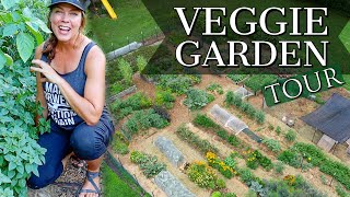 Late-June Vegetable Garden Tour Zone 6