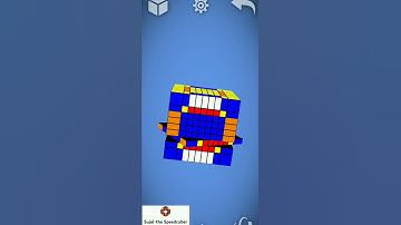 Dot pattern on 9×9 rubik