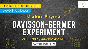 Davisson-Germer Experiment | Modern Physics | JEE | NEET | Physics - TG Campus