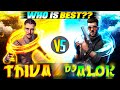 Dj Alok Vs Thiva🔥 New Character Max Level Gameplay - Garena Free Fire