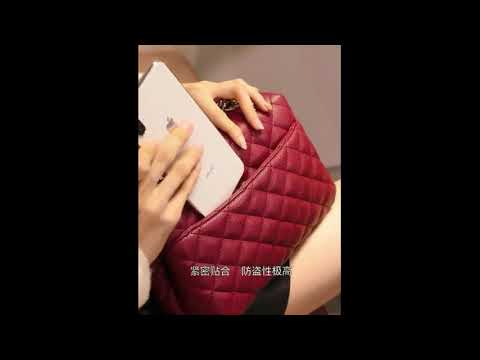 包包女包新款2020斜挎单肩包真皮女包小包小香风菱格链条时尚