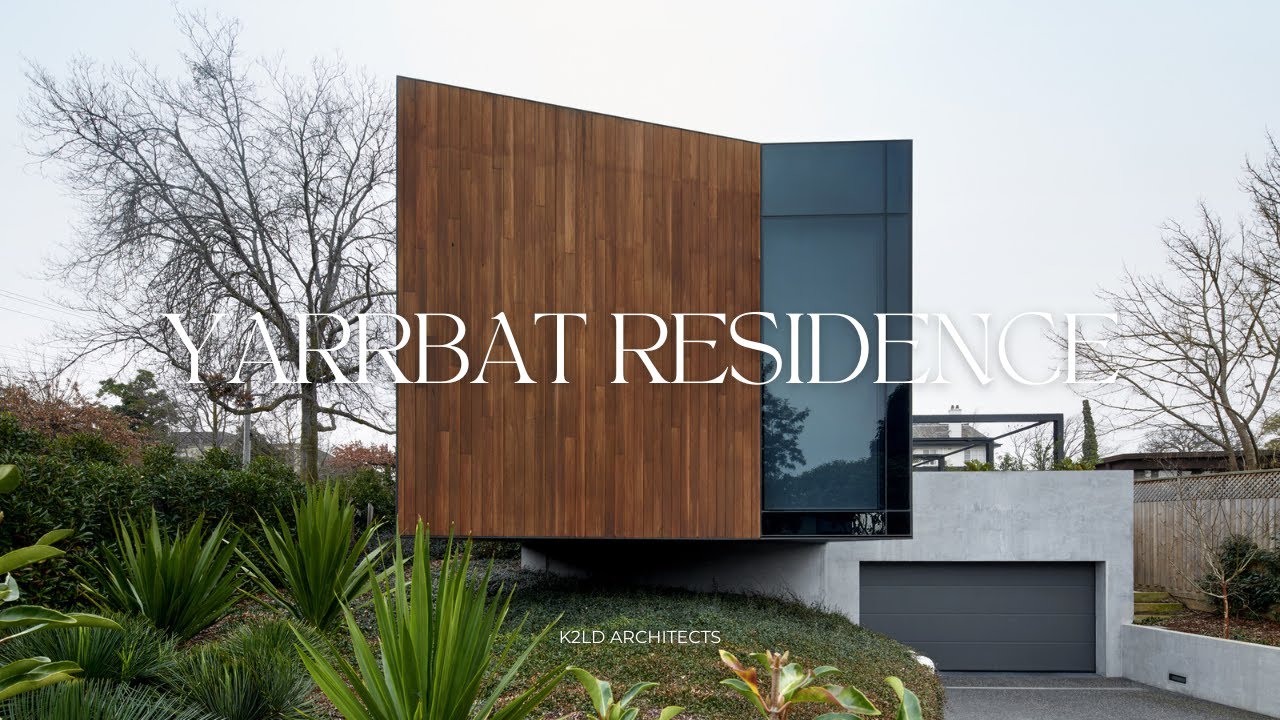 Contemporary Hillside House Design That Seamlessly Blend With Its Lush ...