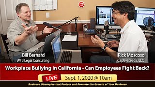 Workplace Bullying in California  Can Employees Fight Back?