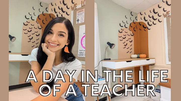 A DAY IN THE LIFE OF A TEACHER | Q&A | Halloween D...