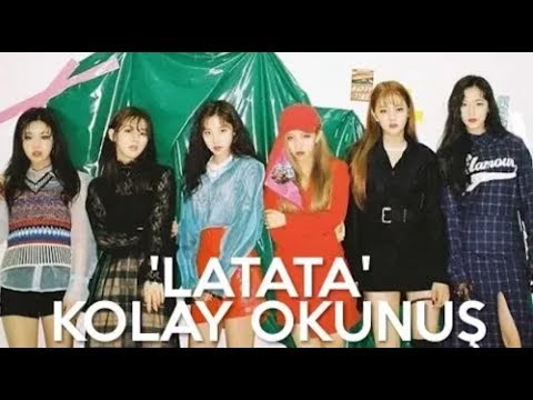 (G)I-DLE 'Latata' Kolay Okunuş (Easy Lyrics)