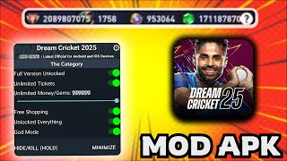 Dream Cricket 25 MOD APK v1.0 (अनलिमिटेड सिक्के) | ऑलवेज सिक्स & परफेक्ट शॉट हैक screenshot 5