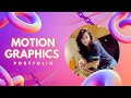 Motion graphics portfolio  joyeeta saha