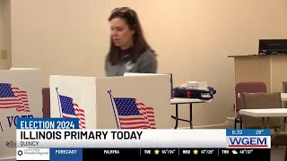 Illinois voters head to polls for primaries