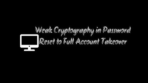 Account takeover via reset password functionality part one - Educational purpose