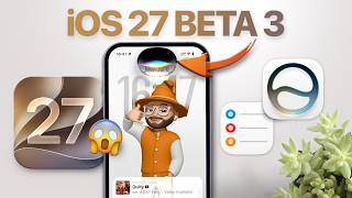 Saiu! 😱 iOS 27 Beta 3: Mudanças no Liquid Glass, Novos Ícones e MAIS!