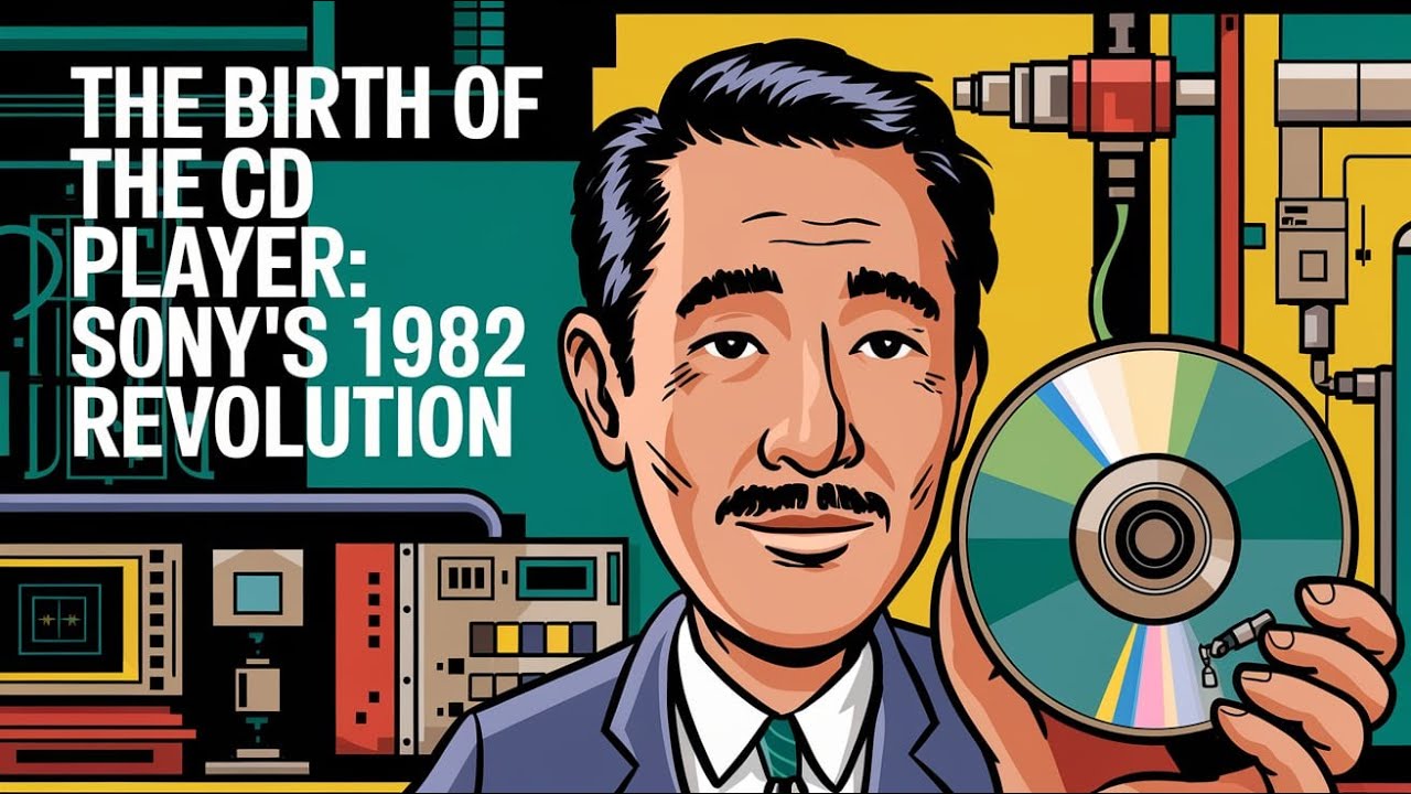 The Birth of the CD Player: Sony's 1982 Revolution | Inventions ...