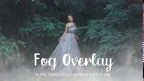 How to add the fog effect on your photoFog overlays vol2