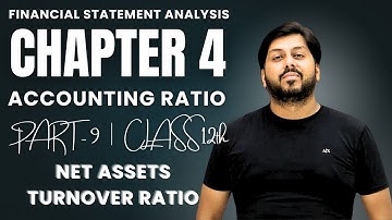 Net Asset Turnover Ratio Class 12 | Accounting Ratio | Financial Management Part 9 #accounts