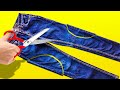 JEANS IDEAS AND CRAFTS || RECYCLE AND REUSE DIYs