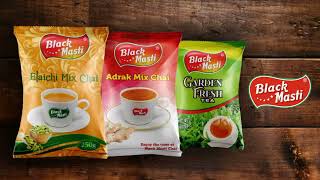 Take a Sip of Black Masti Tea || 6 Different Flavour Tea || Black Masti Chai