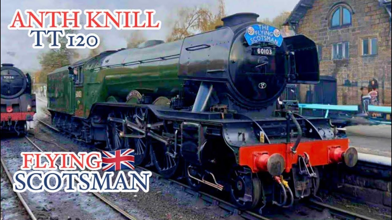 Flying Scotsman 60103 at North Yorkshire Moors Railway 08/11/25 Grosmont to Pickering return 