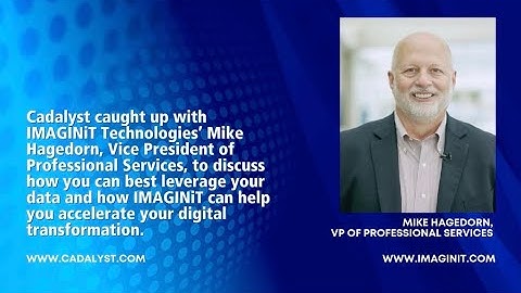 Cadalyst Talks with IMAGINiT Technologies at AU 2024