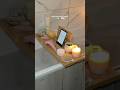 rainy baths 🛁⛈️🧸 #bathtime #selfcare #selfcareroutine #relaxing #asmr #nightroutine #aesthetic