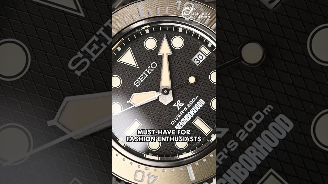 Seiko x Neighborhood 2023 Prospex Solar Diver Scuba Limited