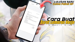 Cara Membuat Surat Lamaran Kerja Untuk Lulusan Baru (SMA/SMK) - Gampang! Cara Membuat Surat Lamaran Kerja Untuk Lulusan Baru (SMA/SMK) - Gampang!