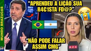 JORNALISTA ARGENTINO HUMILHOU E DEU LIÇÃO EM ADVOGADA ARGENTINA DETIDA NO BRASIL APÓS JULGAMENTO,