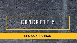 How to do Forms on Concrete 5