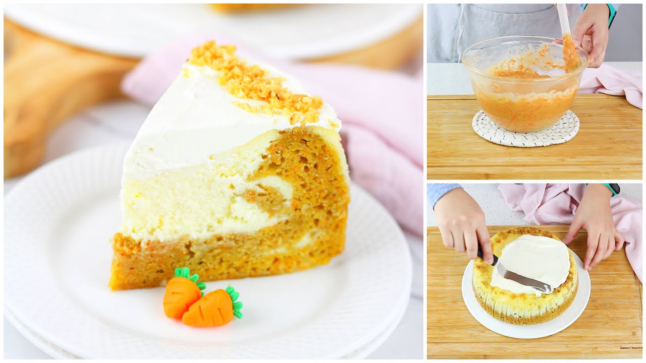 CHEESECAKE de Zanahoria 🥕 | Carrot cheesecake | La receta mas rica