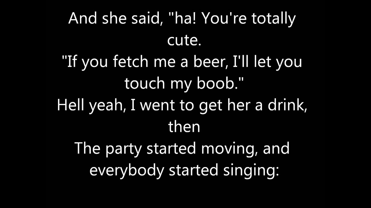 Bottles of beer YourFavoriteMartian (Lyrics+HD) YouTube