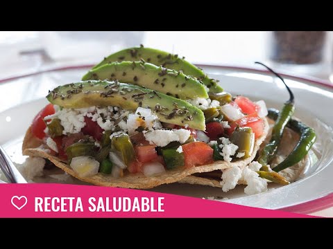 Nopales Con Reques N Nopal Cactus With Ricotta Cheese Salad