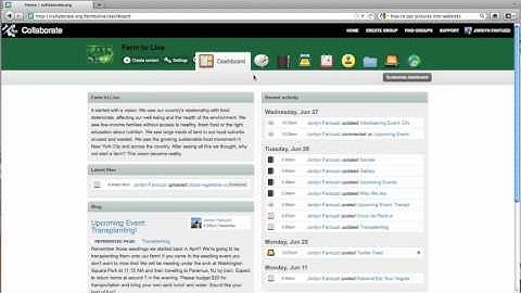 Making Your Portal Interactive: The Dashboard