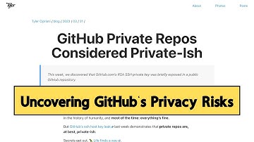 Is your GitHub private repository truly private? The surprising truth revealed!