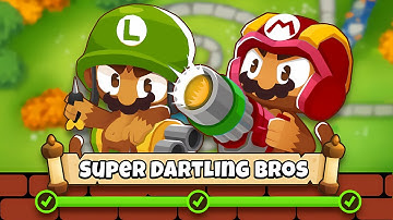 Super Dartling Bros [Challenge] [🚫 Monkey Knowledge] Walkthrough/Guide | Bloons TD6