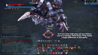TERA Lancer Ping Comparison