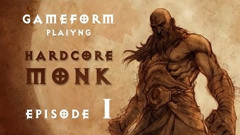 Diablo III [PS4] Hardcore Monk Ep. #1 - Leveling is easy-peasy!