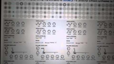 Sorollet.js drum machine WIP