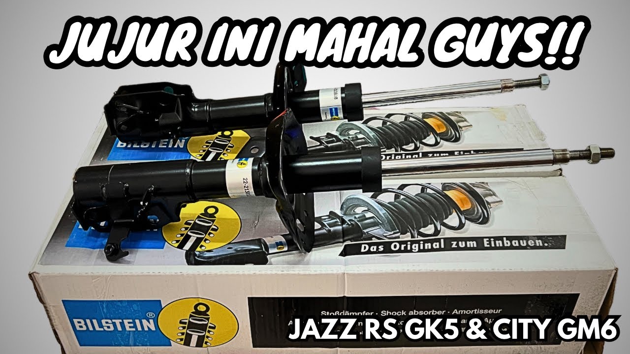 JUJUR INI MAHAL! Unboxing Shock Absorber buatan Jerman untuk Honda Jazz RS & City di unoPart ID