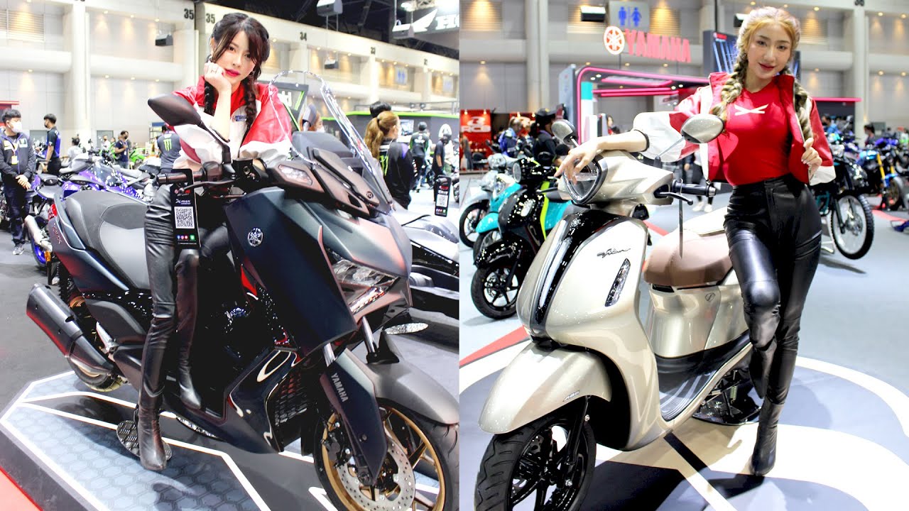 Motor Expo 2022 EP1 : พาชมบูธ Yamaha กับ New Xmax 2023 - YouTube