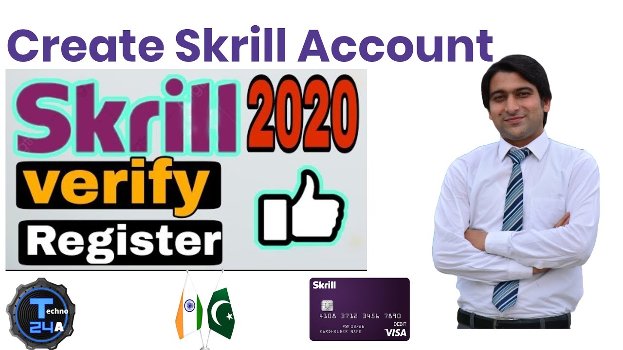 How To Create And Verify Skrill Account | Make Skrill Account in Pakistan 2020 in Hindi/Urdu