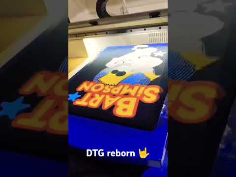 DTG large format reborn  #dtgprinter #dtf #digitalprinting