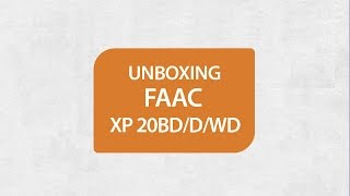 Faac Xp 20Bd Xp20D Xp20Wd Unboxing