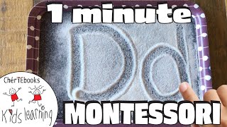 HOW TO WRITE Letter D + Phonic Sound  | #shorts