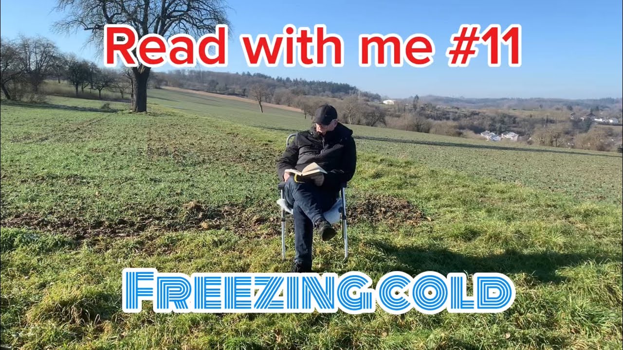 Read with me #11 - Freezing cold and sunny - YouTube