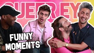 'Queer Eye” Cast FUNNY MOMENTS (TRY NOT TO LAUGH!!)