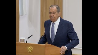 С.Лавров на Комитете Совета Федерации по международным делам, Москва, 13 мая 2024 года