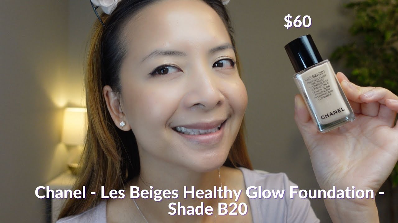 Chanel Les Beiges Healthy Glow Foundation Hydration and Longer in
